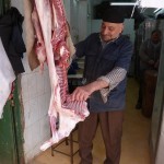 Hebron: Fleischerei auf dem Markt
